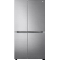 LG Electronics GSBV70PZTE Side-by-Side Kühlschrank | 655 L Kapazität | Total No Frost | Door Cooling+TM | Multiairflow | Platinum Silver