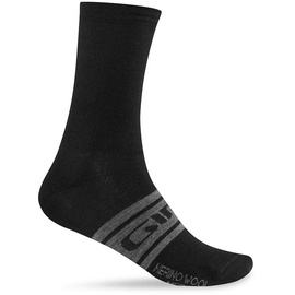 Giro Seasonal Socken, black/charcoal clean M