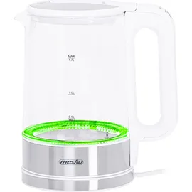 Mesko MS 1301w Glas-Wasserkocher