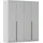 OTTO home Drehtürenschrank AGORDO 181 x 210 x 54 cm Grau