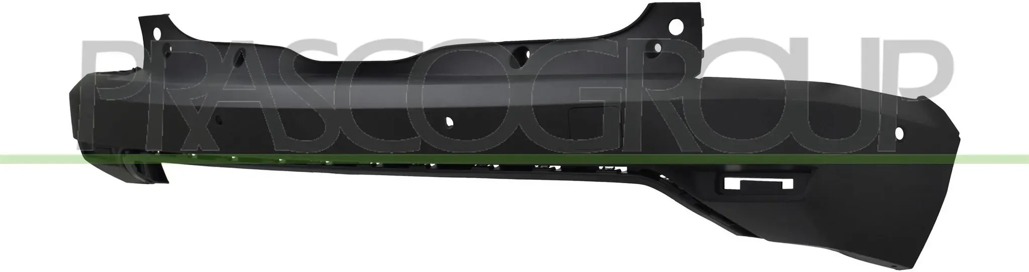 PRASCO Stoßfänger da7601061 hinten für DACIA