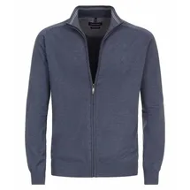 CasaModa Strickjacke in dunkles Mittelblau | Gr.: XXL