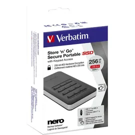 Verbatim Store ‘n’ Go Secure Portable 256 GB USB 3.1
