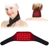 JOBYNA Infrarottherapie & Rotlichttherapie für Nacken, 660nm & 850nm LED Rotlichtlampe Infrarotlampe, Red Light Therapy Einstellbarer Temperatur für Körper, Arm, Handgelenk, Knöchel, Fuß Schmerz