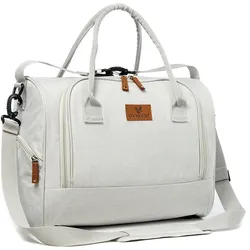 Cangaroo Wickeltasche Jossie Wickelunterlage, Reißverschluss, Gurt verstellbar beige