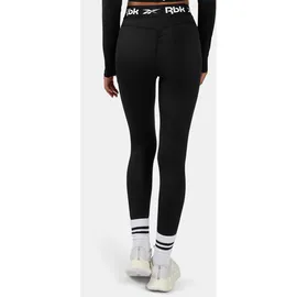 Reebok CORE Fitness Training Ruched Legging Damen Schwarz L