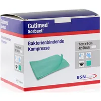 BSN Medical Cutimed Sorbact Kompressen 7x9 cm