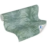 Livingwalls Vliestapete DESIGNDROP 10 m x 0,53 m 300 g Blau/Grün 784521