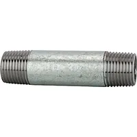 Riegler Rohrdoppelnippel 23, AG/AG, R 1 1/2, Länge 120,0