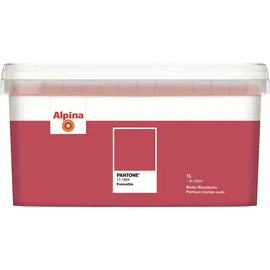 Alpina Wandfarbe Poinsettia Rot matt 1 l