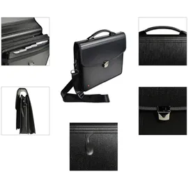 Exacompta Aktentasche Exatravel Exactive Kunstfaser schwarz 55734E
