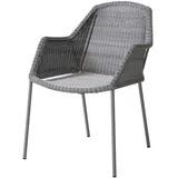 Cane-Line Breeze Stapelstuhl 60 x 62 x 83 cm hellgrau