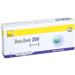 Doxy-denk 200 Mg Tablets Cmr 8 St