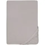 biberna 0012344 Frottee-Stretch 140 x 200 - 160 x 200 cm sturmgrau