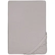 biberna 0012344 Frottee-Stretch 140 x 200 - 160 x 200 cm sturmgrau