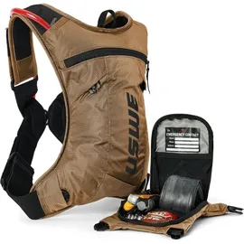 USWE MTB Hydro Trinkrucksack 3 L - schwarz-rot