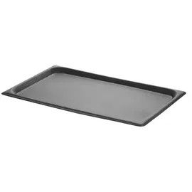HENDI Backblech mit Antihaftbeschichtung CONVECTOMAT ROAST, GN 1/1, Schwarz, 530x325x(H)17mm