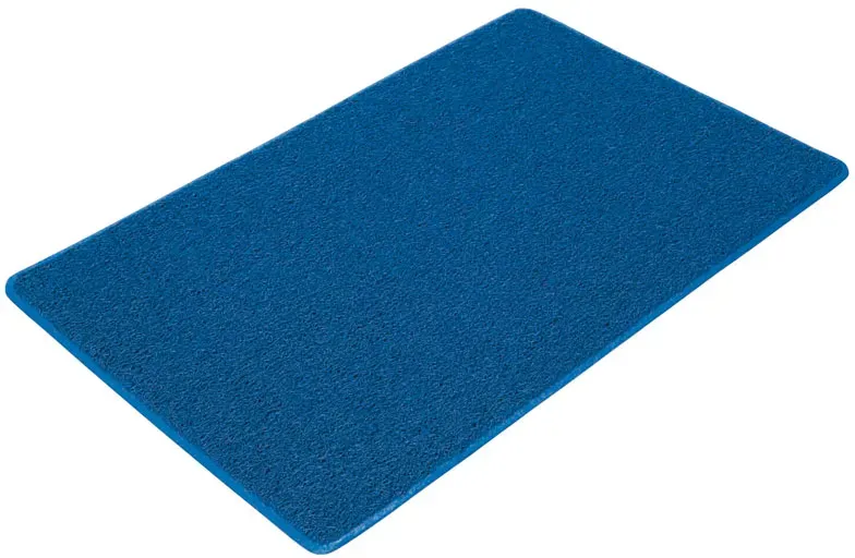 Widerstandsfähige Bodenmatte, reinigen, 90 x 150 cm, blau