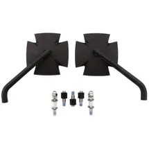 Highsider Spiegel Iron Cross schwarz Rückspiegel