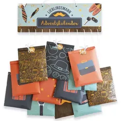 Papierdrachen Adventskalender Tüten - Lieblingsmann