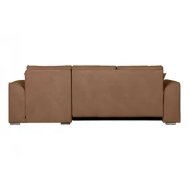 OTTO home Ecksofa OTTO HOME "BEATRICE optionale Schlafsofa mit Bettkasten, B/T/H: 265/170/86 cm", gelb (curry), B:265cm H:86cm T:170cm, 100% Polyester, Sofas, Ecksofa, L-Form, wahlweise auch mit Bettfunktion und Bettkasten