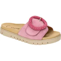Gabor Damen-Pantolette Soft-Pink, Farbe:rot, EU Größe:42 - Rosa - 42