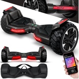 KESSER KESSER® Hoverboard 8,5 Zoll 800 mit Bluetooth Lautsprecher, LED Licht, Kinder Sicherheitsmodus, Dual Motor, Smart Elektro Self Balance Board Hover E-Scooter