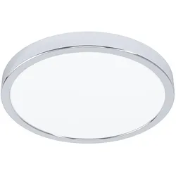 EGLO LED-Deckenleuchte Fueva 5 Alu, Eisen, Stahl & Metall Silber Chrom 28,5 cm