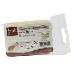 Bort Handgelenkbandage m.Klettverschl.Gr.3 haut