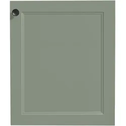 Frontblende NOBILIA ""Cascada", Ausrichtung wählbar", grün (lacklaminat schilf), B:60cm H:72cm T:1,9cm, MDF, Möbelblenden, für integrierte Kühlgeräte und Waschautomaten, Breite 60 cm