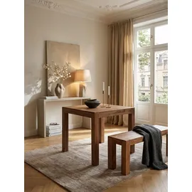 KADIMA DESIGN MUMBAI 80 x 76 x 80 cm dunkel-braun