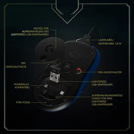 Logitech G Pro League of Legends Edition Blau