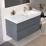 Ideal Standard Waschtischunterschrank 2 Auszüge 100 x 55 cm Lackiert