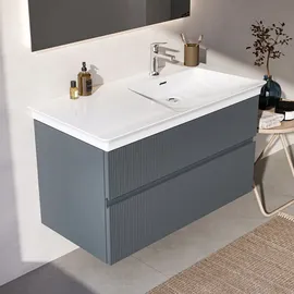 Ideal Standard Waschtischunterschrank 2 Auszüge 100 x 55 cm Lackiert