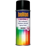 BELTON Sprühlack RAL 9005 tiefschwarz glänzend 0,4 l