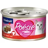 Vitakraft 12x85g Vitakraft Poésie Mousse Rind Katzenfutter nass