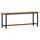 vidaXL Werkbank 220x55x81,5 cm Massivholz Buche und Metall