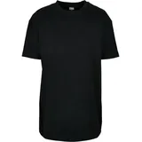 URBAN CLASSICS Ladies Oversized Boyfriend Tee in Schwarz, S