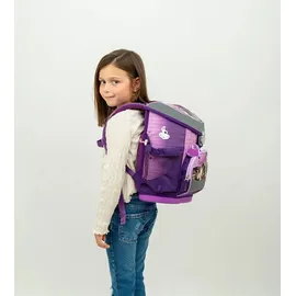 Belmil Mini-Fit Schulranzen-Set 4tlg Little Catly Lila