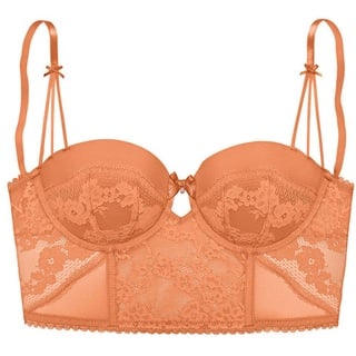 LASCANA Corsage Damen mandarine Gr.70 Cup C