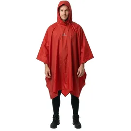 Ferrino R-Cloak Regenponcho Unisex Rot One Size
