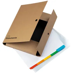 Pagna 30500-11, A4, Lagerung, Papier, Matt, 5 Taschen