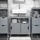 SoBuy Waschbeckenunterschrank 60 x 60 cm Grau