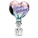 Pandora Charm Geburtstag Heißluftballon Silber Emaille 791501C01