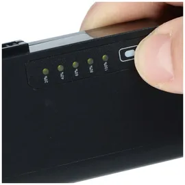 AccuCell Akku passend für Samsung Akku AA-PB9NC5B, AA-PB9NC6B, AA-PB9NC6W, AA-PB9NC6W/E, AA-PB9NS6B, AA-PL9NC2B, AA-PL9NC6W, 4400mAh