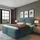 Halmon Schlafkomfort Betten Milano 200 x 200 cm Blau