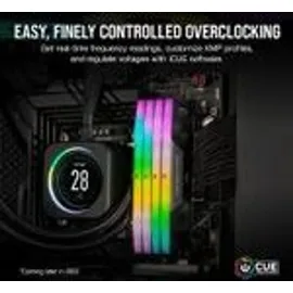 Corsair 64GB (2x32GB) CORSAIR VENGEANCE RGB DDR5-6400 RAM CL32 Arbeitsspeicher Kit