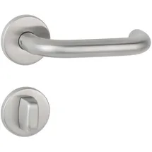 Hermat Drückergarnitur BASIC 01 WC rot/weiß 1801