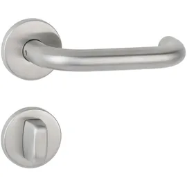 Hermat Drückergarnitur BASIC 01 WC rot/weiß 1801