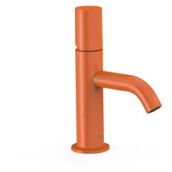 Tres Study Exclusive, Einhebel Waschtischmischer, orange